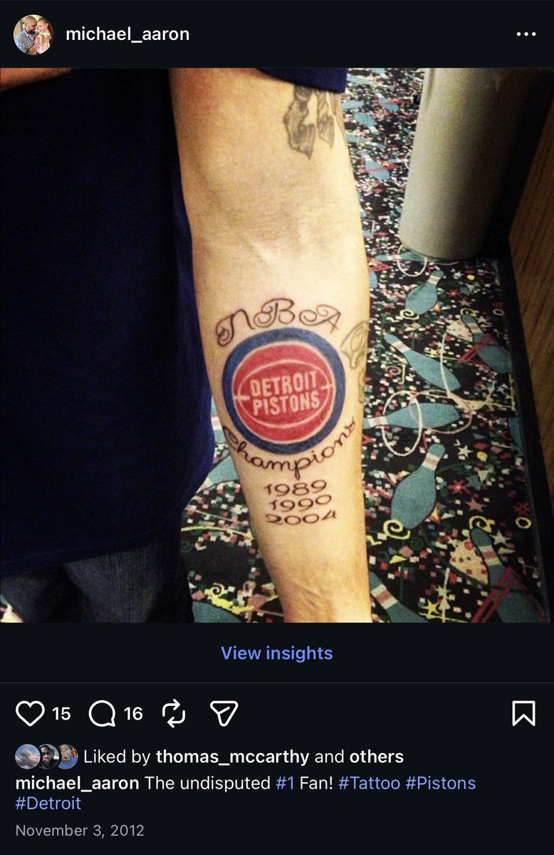 Michael_Aaron's tweet photo. It’s been nearly 14 years, @DetroitPistons. I’m ready to add another year. https://t.co/7vTAyiNPP0
