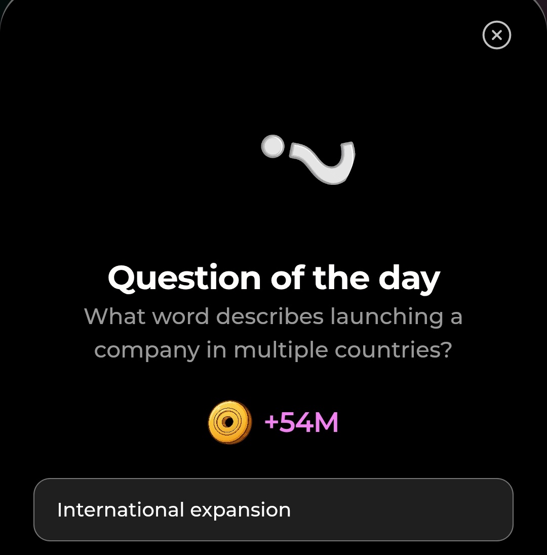 ⭐ (19 April 2026) ⭐

🔥 Syntax quiz answer :
✔️ D

🔥 Marina quiz answer:
✔️ C

🔥 Dropee quiz answer :
✔️ International expansion