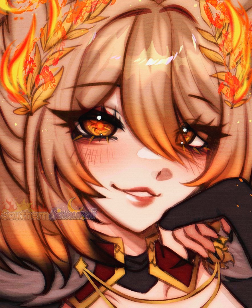 SouthrnSamuraii's tweet photo. "Pose, you say? Ok. How's this?" 🔥🧡☀️
🎨@qrowzo

Huge thanks to Qrow for this amazing art! 🧡🧡 https://t.co/KT9GdBMJiP