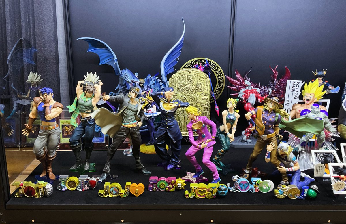 Mo7happy's tweet photo. ジョジョの一番くじフィギュアも良かったけどロゴのデザインめっちゃいい
特に1部、2部、4部が好み https://t.co/WAljlVLcL1