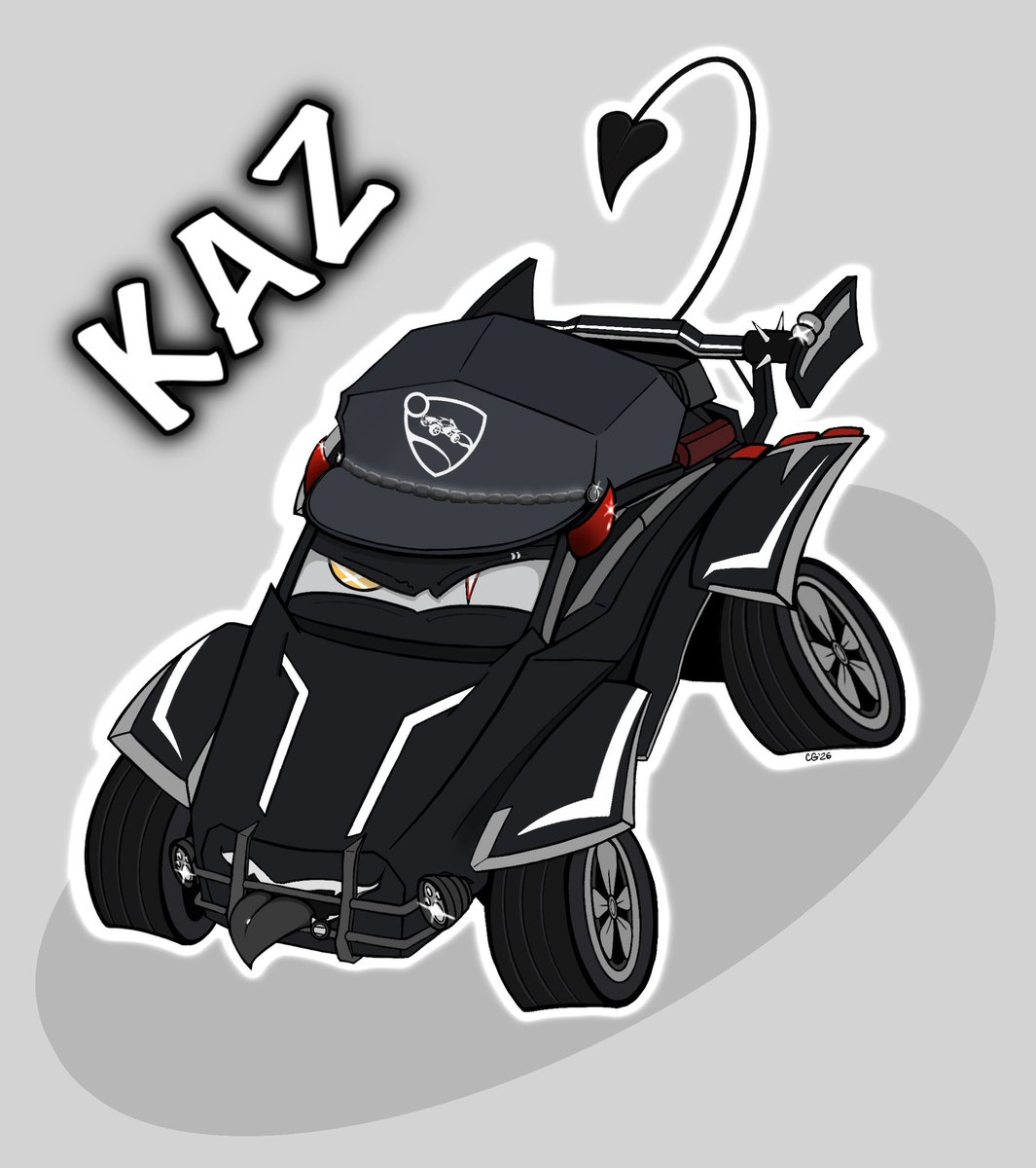 Another commission done for FatalKaz~! I’m still open and gladly taking more comms, feel free to reach out if you’d like to be added to my list~! 🤭💚 #livingmachine #livingmachines #carart #digitalart