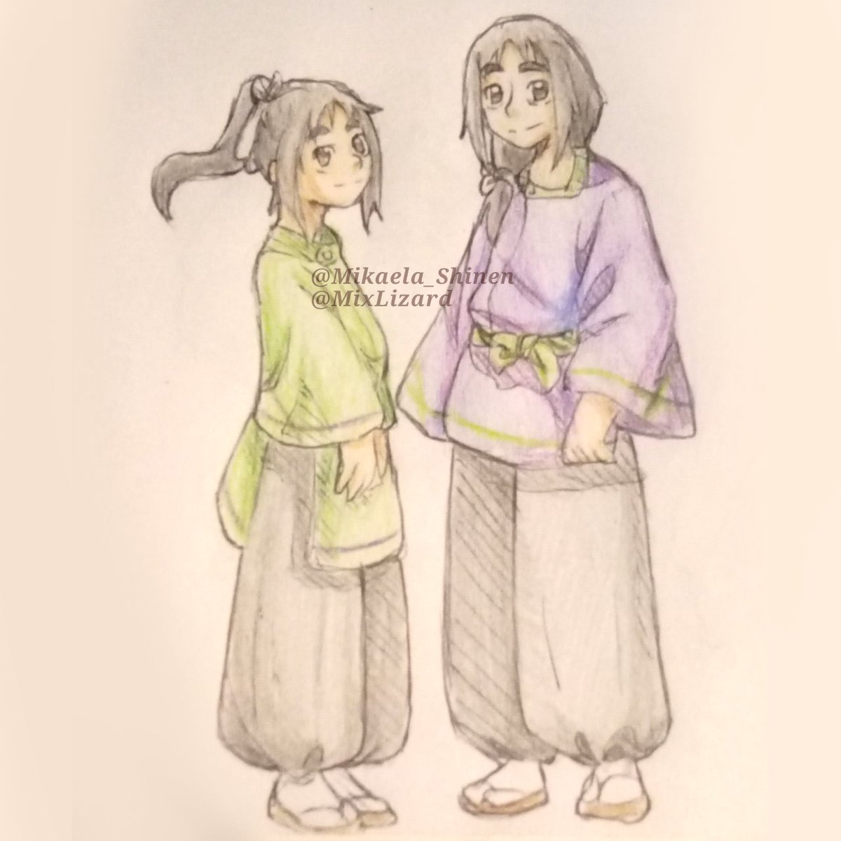 MixLizard's tweet photo. Taro Takiga 15 and 25 years #AssassinationClassroom #AssClassOC #OC #OriginalCharacter #PersonajeOriginal #Art #OriginalArt #TraditionalArt https://t.co/QUpjiAldGe