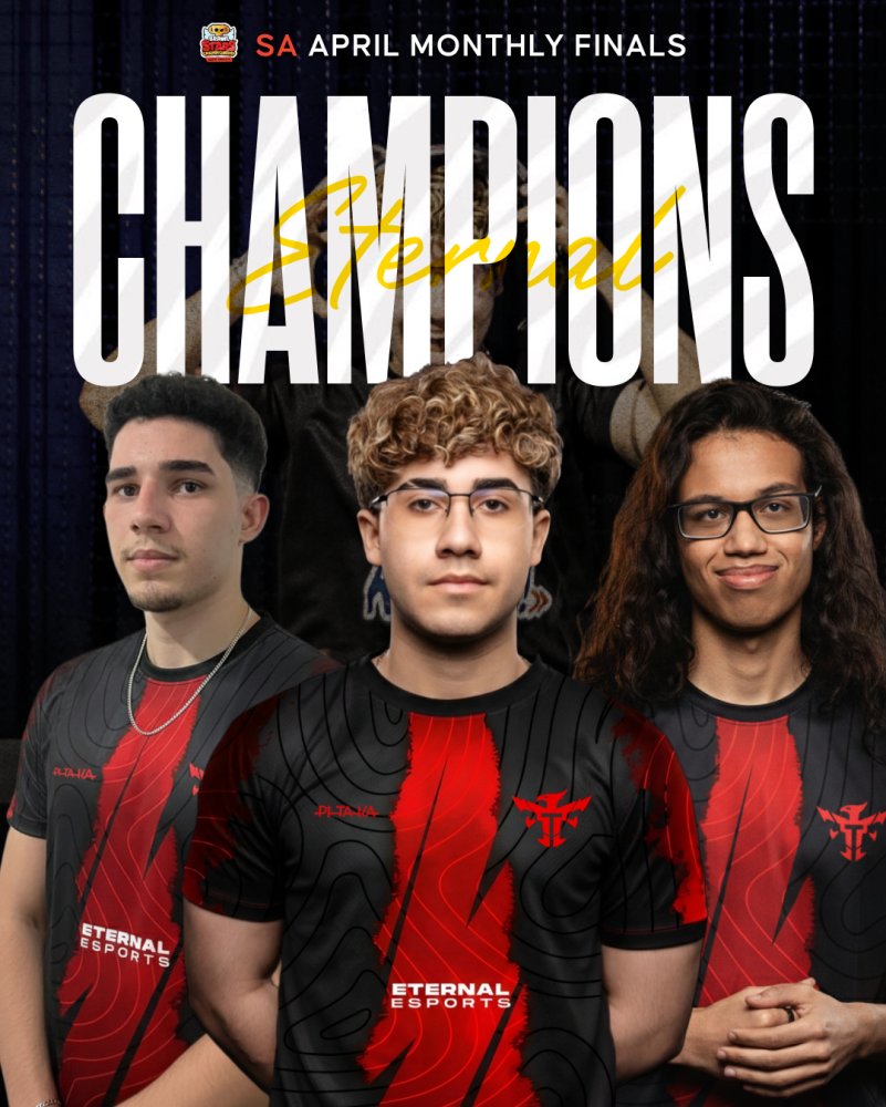 OfficialBSEN's tweet image. In the face of the doubters, they overcome and prevail. 🔥 @etn_eternal are your April Monthly Final Champions!

#BSC26 #SA