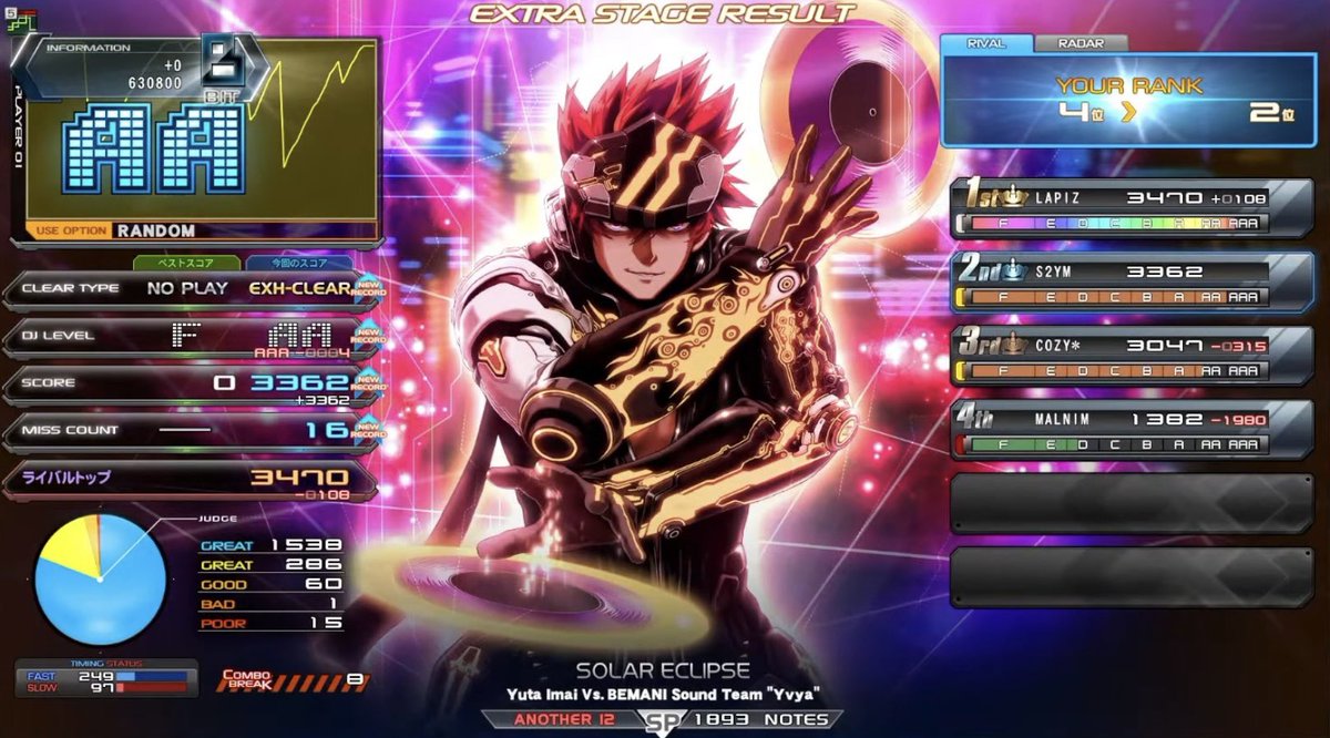 tripyandchan24's tweet image. SOLAR ECLIPSE MXM

炮熱Beach Side Bunny EXH COMPLETE!

#IIDX22 #PENDUAL @Sato_Nao