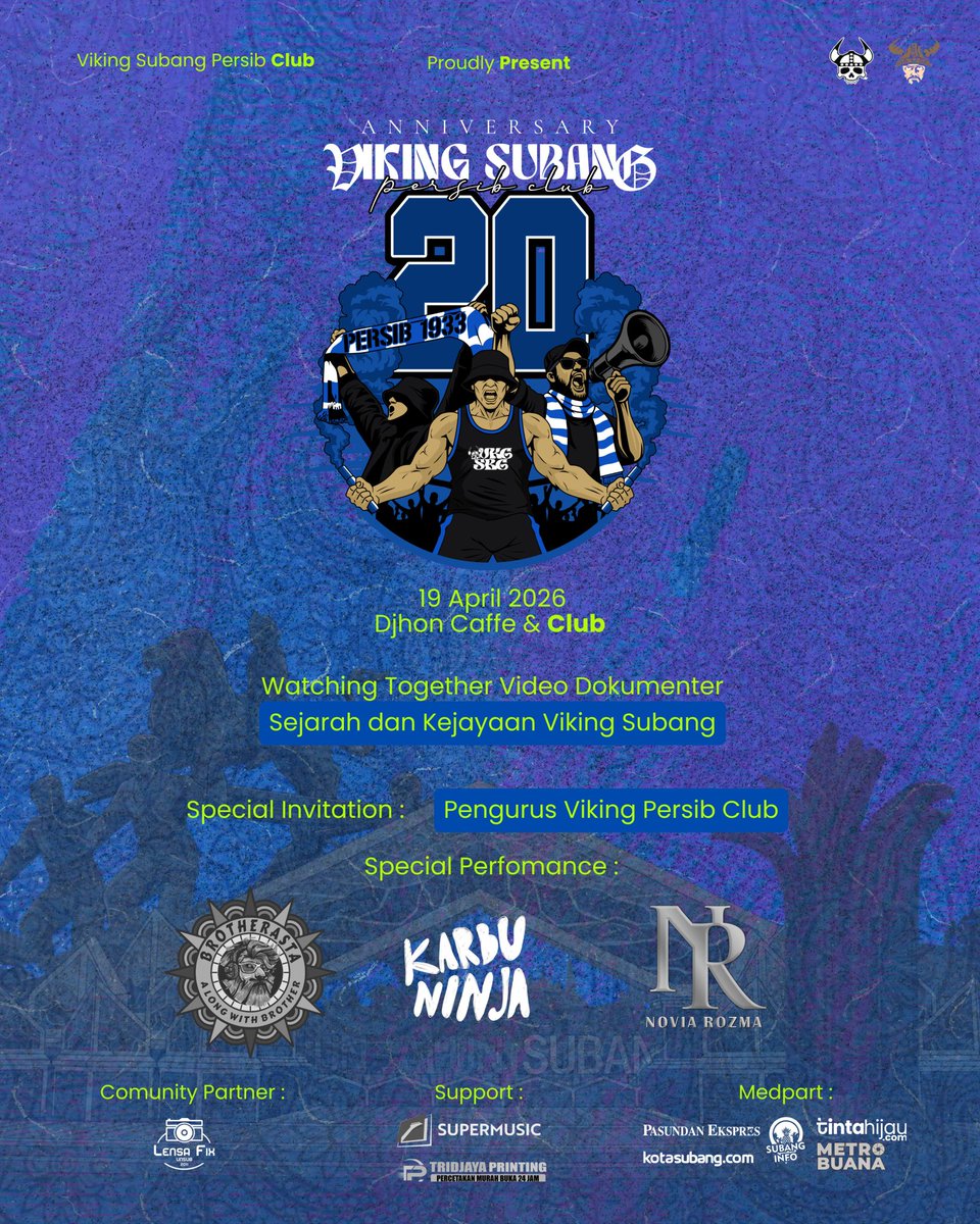 Bobotoh Persib From Subang tweet media