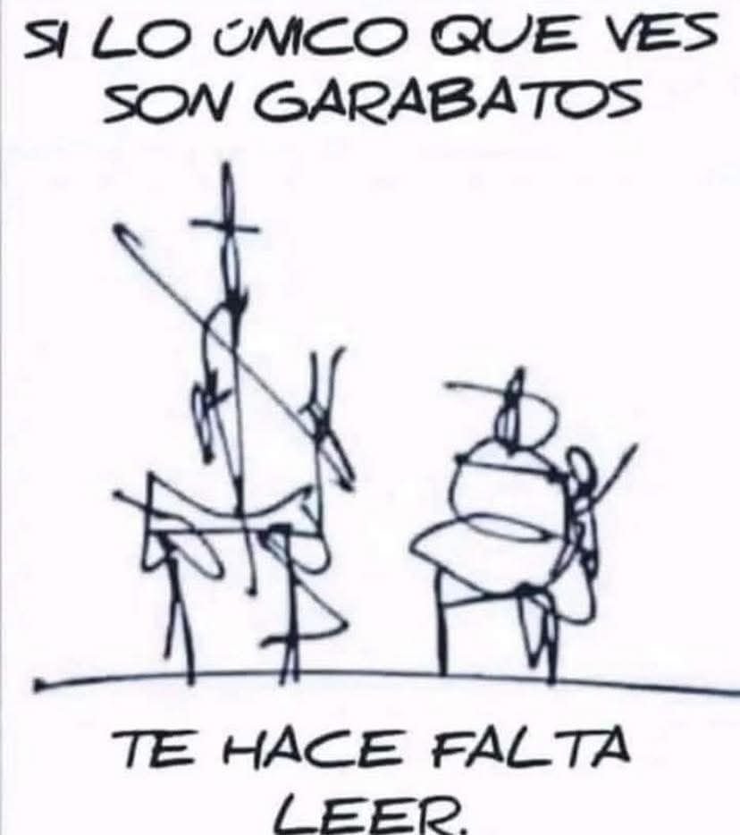 Vamos a ver quién sabe que significan estos garabatos.