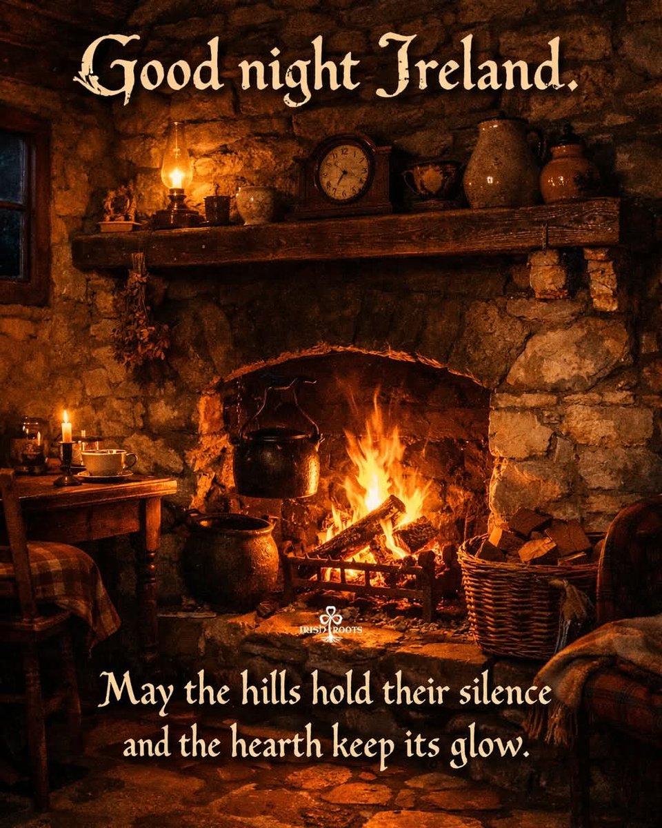 ThisIsIreland3's tweet image. 🌙 Goodnight from Ireland 🇮🇪

As the light fades, the wind softens and the roads grow still. Smoke rises steadily from chimneys, marking the end of the day without fuss 💚

📸 Irish Roots

#Goodnight #Ireland #Sleep #Love