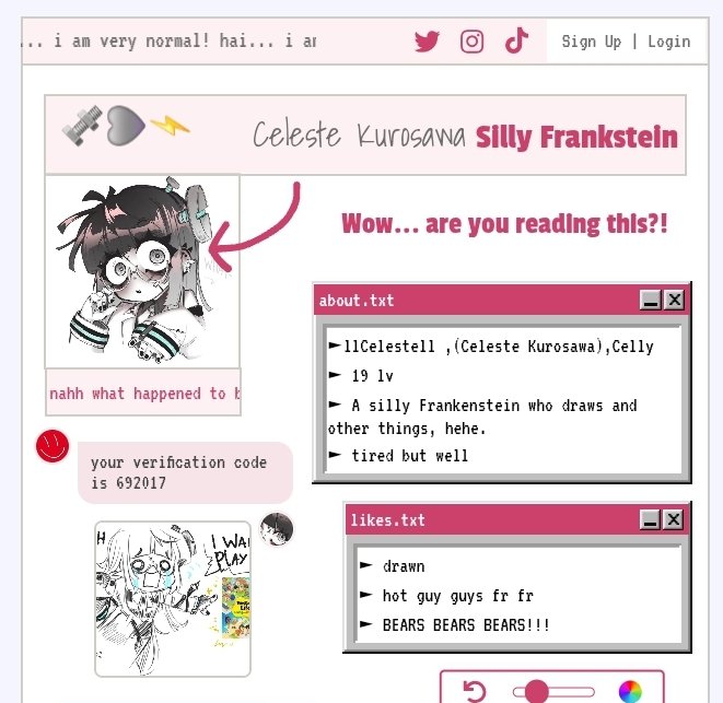 HIIIII!!! I DID A STRAWBERRYPAGE!!!!
......🍓
Go ahead and ask me something, I'll draw a picture to answer you guys ♡  
(*≧∀≦)人(≧∀≦*)♪ 
llcelestell.straw.page