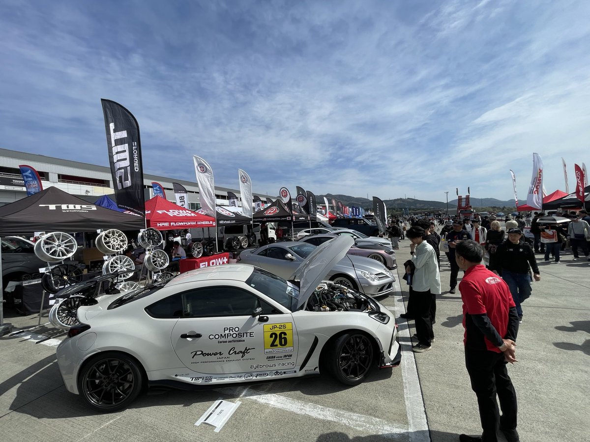 sublime_hal's tweet photo. シン・モーターファンフェスタ2026#FSWに参加中！！

TWSホイール様のブースの一角を間借りさせていただいています！ https://t.co/ZurHnEslSg