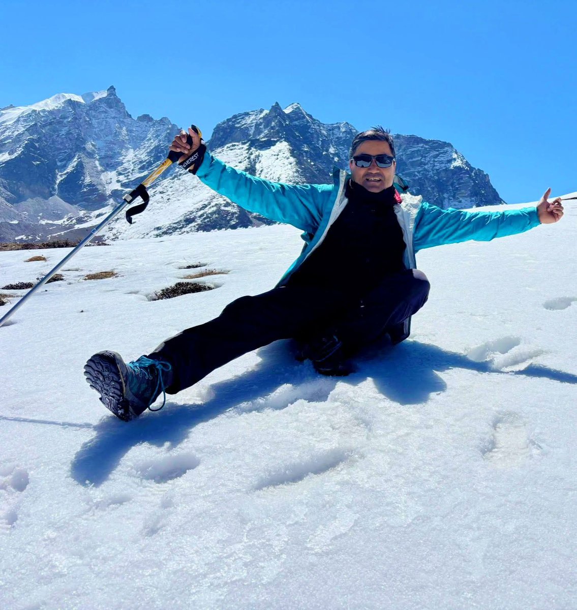 bikashnabin1's tweet image. "Catch me on the slopes and in the snow."
#Everest #everesttrek #ebc #ebc2026 #nepal