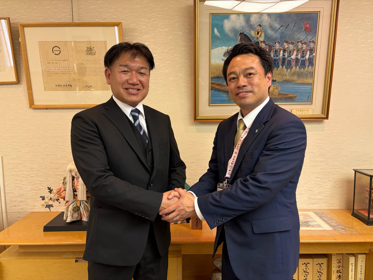 金澤 俊（苫小牧市長） tweet media