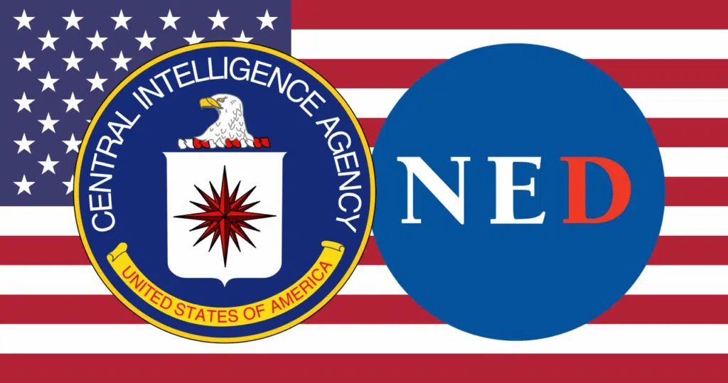 shen_shiwei's tweet image. Who is behind the NGOs that lobby the🇨🇿#Czech government to intervene in🇨🇳China's domestic affairs in the Xizang Autonomous Region?

It is the🇺🇸US National Endowment for Democracy (NED), also known as "the second CIA". So the issue is not about human rights, but an example of