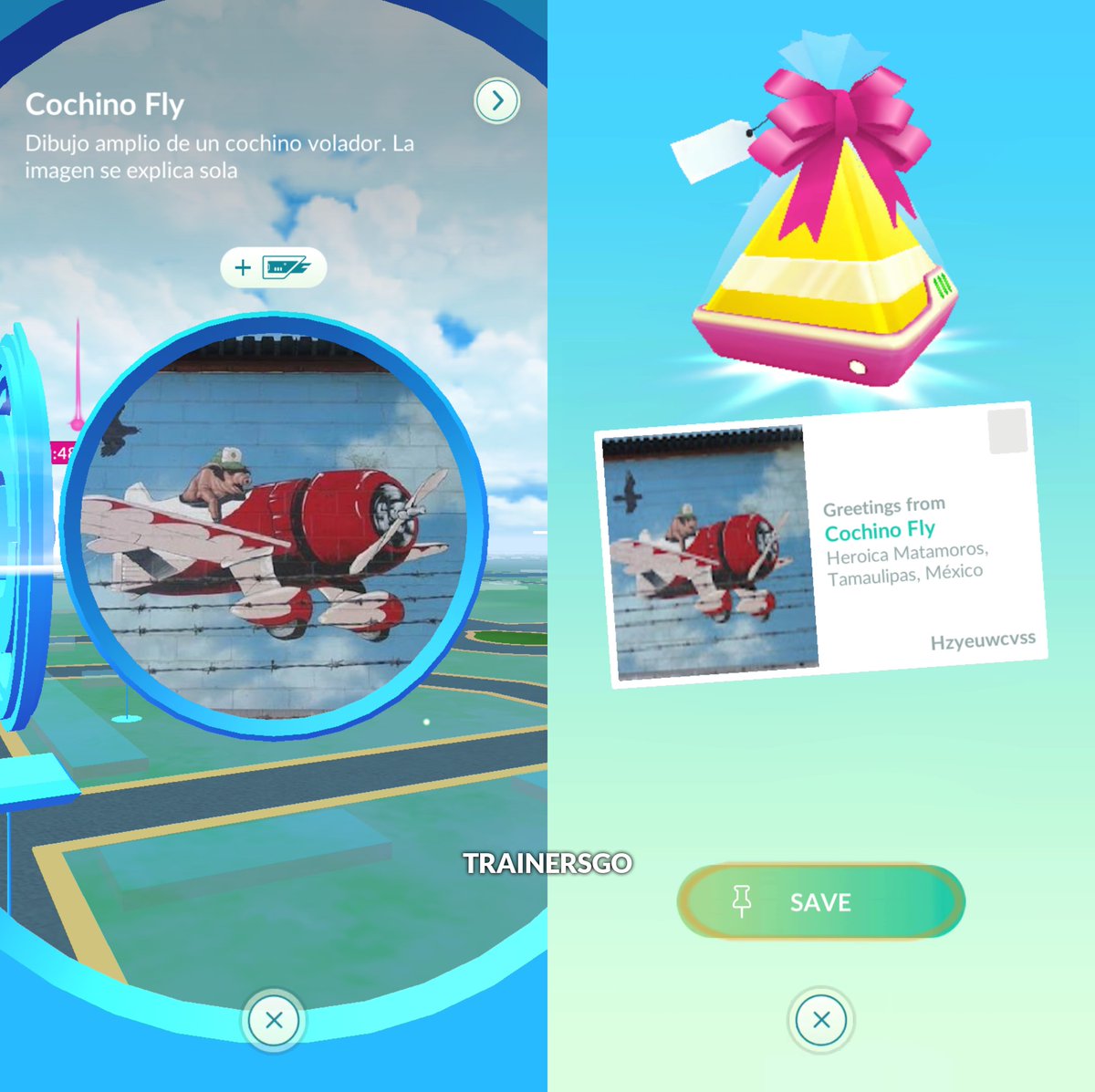 trainersgo2022's tweet photo. 🤣 Para enviárselo a tu amigo de la Real Fuerza Aérea de Pokémon GO…

📍Lugar: 25.864412, -97.558151

#PokemonGO #PokemonGOApp #trainersgo #memoriesinmotion https://t.co/hQW6gzMgDQ