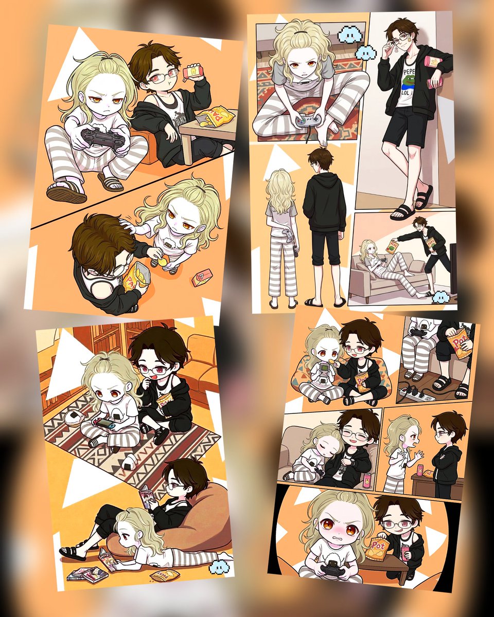 AAA1454319's tweet image. Duos from different worlds... Which atmosphere did you like best? ✨
#animeart
#characterdesign
#oc
#kawaii
#digitalart
#artistsoftwitter
#BlackLollipop
#ブラックロリポップ
#BlackLollipopboys