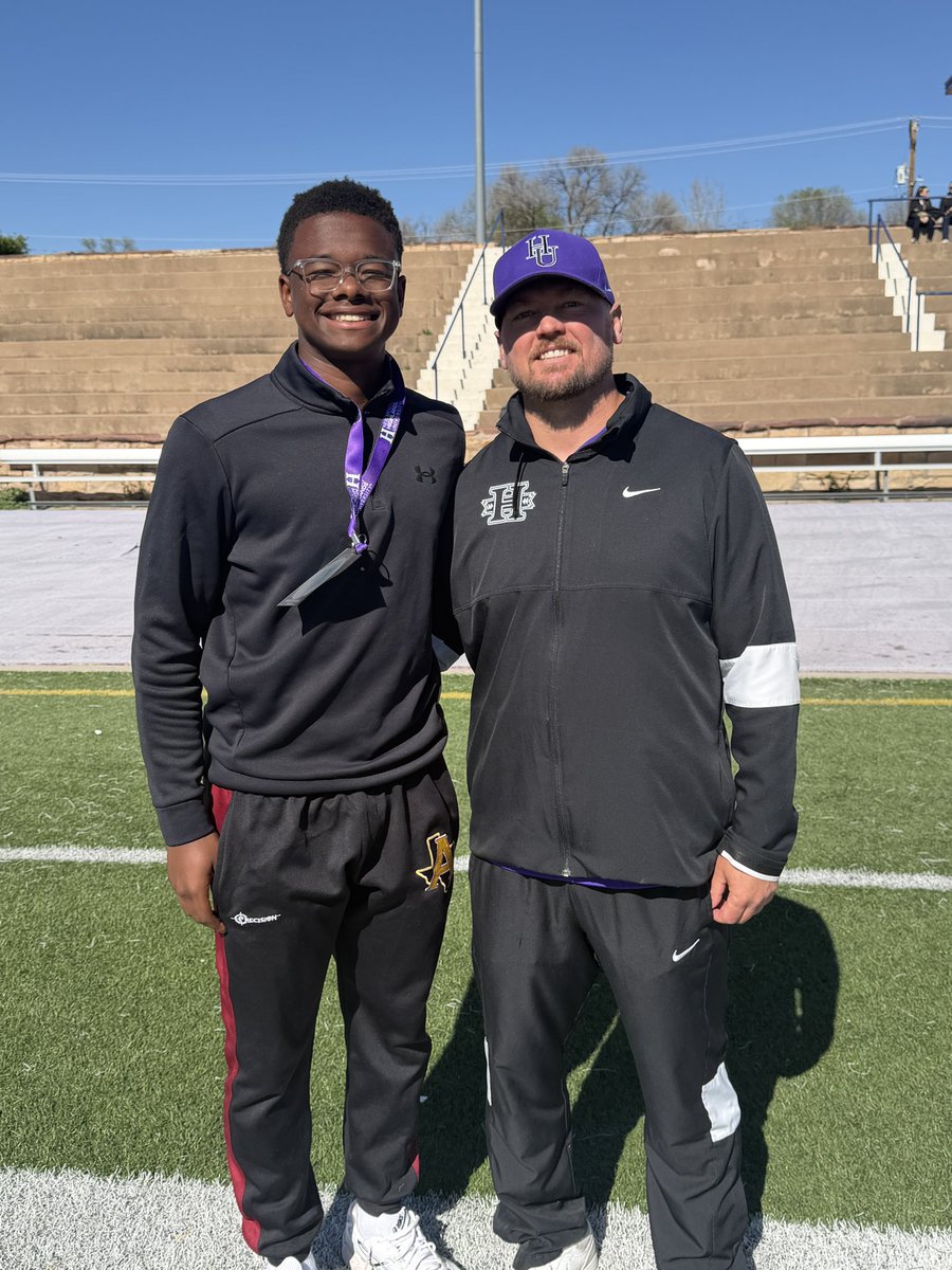JamariMilton27's tweet image. After a great spring game visit and conversation, I’m blessed to receive my second offer from New Mexico Highlands University! 🙏 @thatchercoach @CoachTwelveGage @CoachTaufaasau 

#AGTG #SOAR #FAMILY #RepTheH 

@CoachTaylor_CT @ReddingQuevin @ODPHIRuben @AndressFootball
