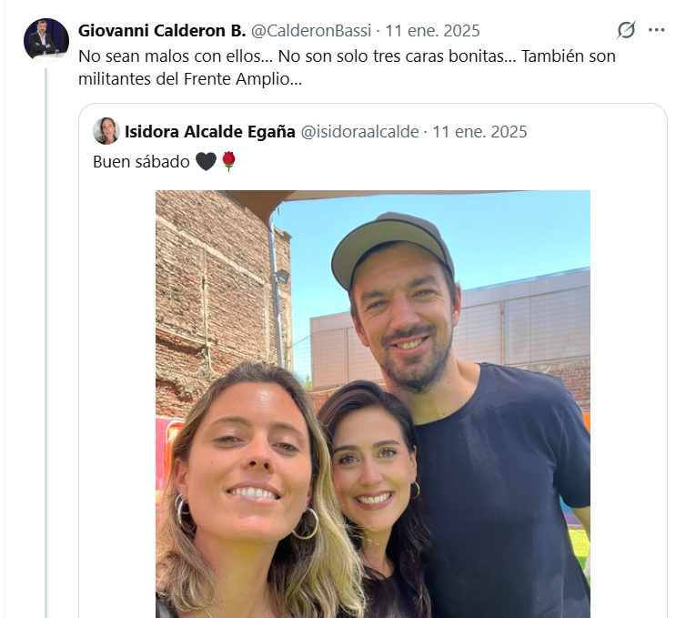 Ahora te haces el fino, <a href="/CalderonBassi/">Giovanni Calderon B.</a> 
¿Recuerdas tus referencias a la ministra <a href="/camila_vallejo/">Camila Vallejo Dowling</a> o a Isidora, Macarena o Tomás?
El CANALLA cree que todos tenemos su condición.
Ahora, goza.
