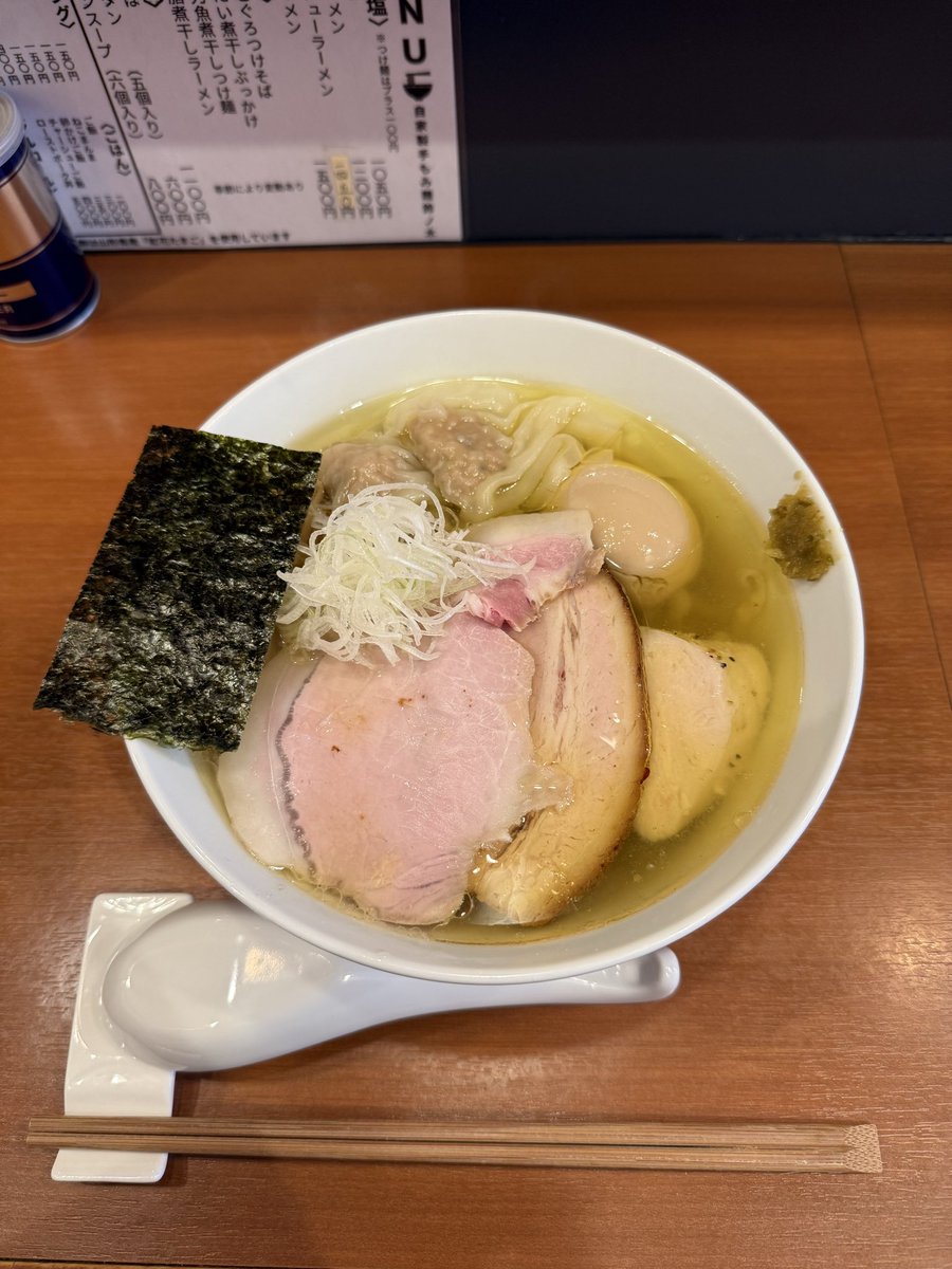 鈴ノ木さんの特製塩🍜
連食不可だったので次は醤油も食べたいです😋

今日のLIVEが楽しみすぎます🥹🔥