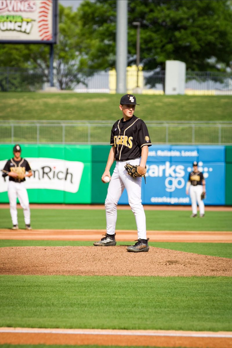 brodybartho's tweet image. Prairie Grove v Grove, OK at @ArvestBallpark 
2 IP 2H 1ER 4K’s

@PGTigersBBall 
@ARPrepSports 
@PrepBaseballAR 
#classof2029
