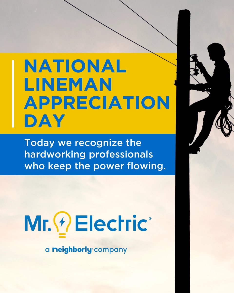 Mr. Electric® tweet media