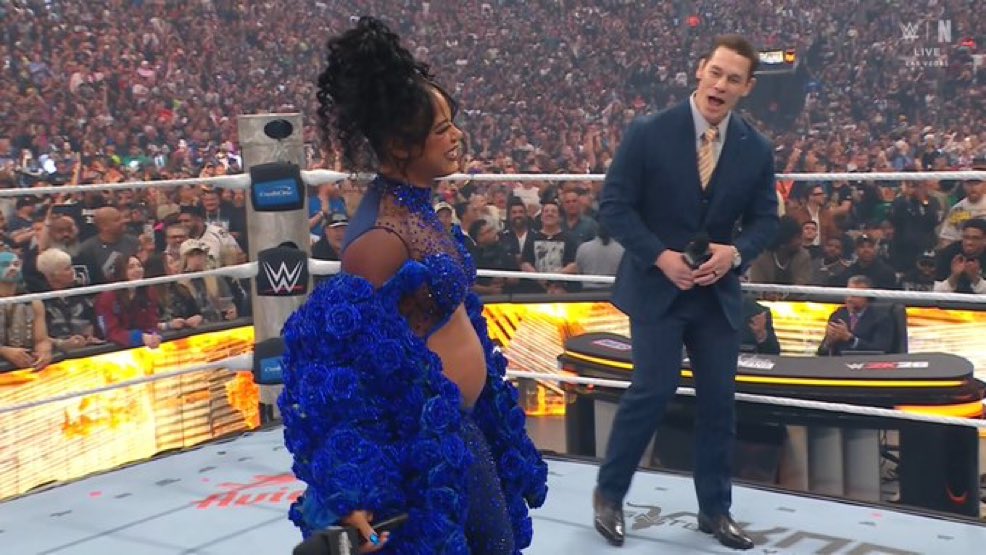 WeWantCody_'s tweet photo. BIANCA BELAIR IS PREGNANT!❤️‍🩹

CONGRATULATIONS🙏

#WrestleMania https://t.co/F4HSt2vMs7