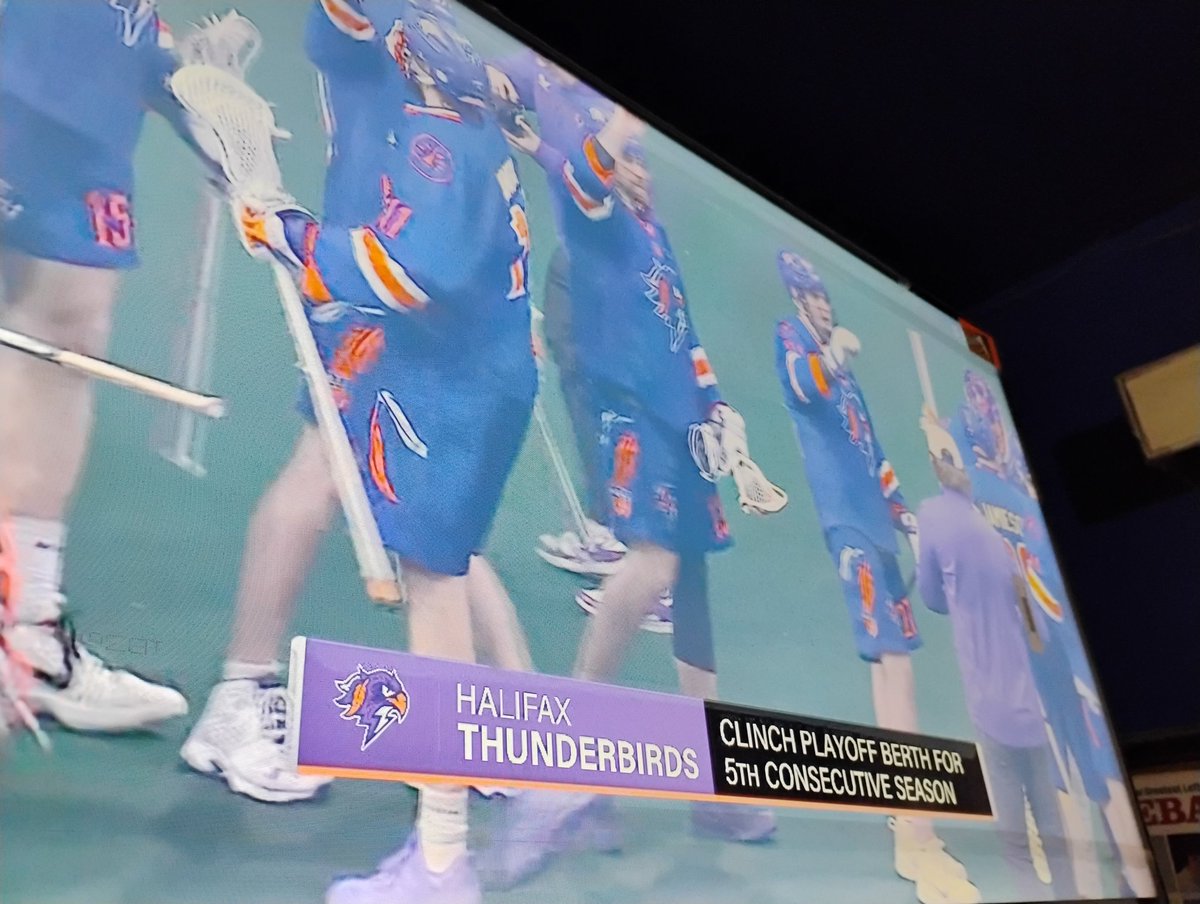 Casey_LeighD's tweet image. The @HFXThunderbirds for the fifth straight season is heading to @NLL postseason! 
They were 3-7 on February 21. They went on to win five of their last eight games.
#NLL| #MarchtoMay