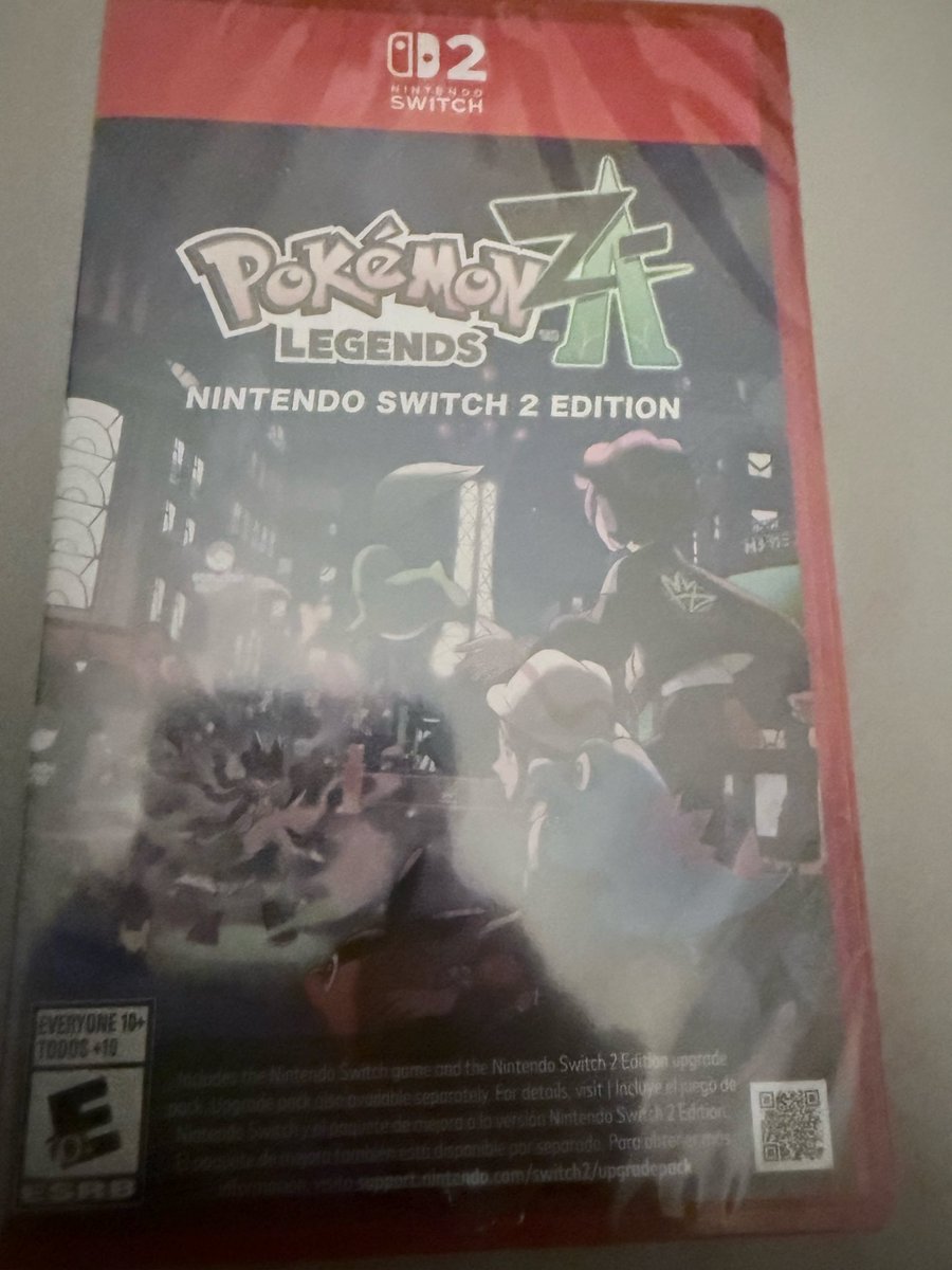 NattyGearFive's tweet image. Night post time! My folks got me Pokemon Legends ZA since it was on sale only issue is no Switch 2 (yet?)🥹

If any fairies or anyone could dono to help me get closer to 50% I would be absolutely ecstatic, here’s to the new week!
throne.com/nattyg5 #throne #Pokémon #poketwt