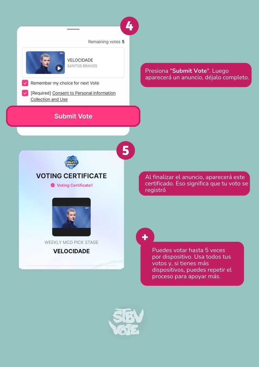 SANTOS BRAVOS VOTE UNIT tweet media