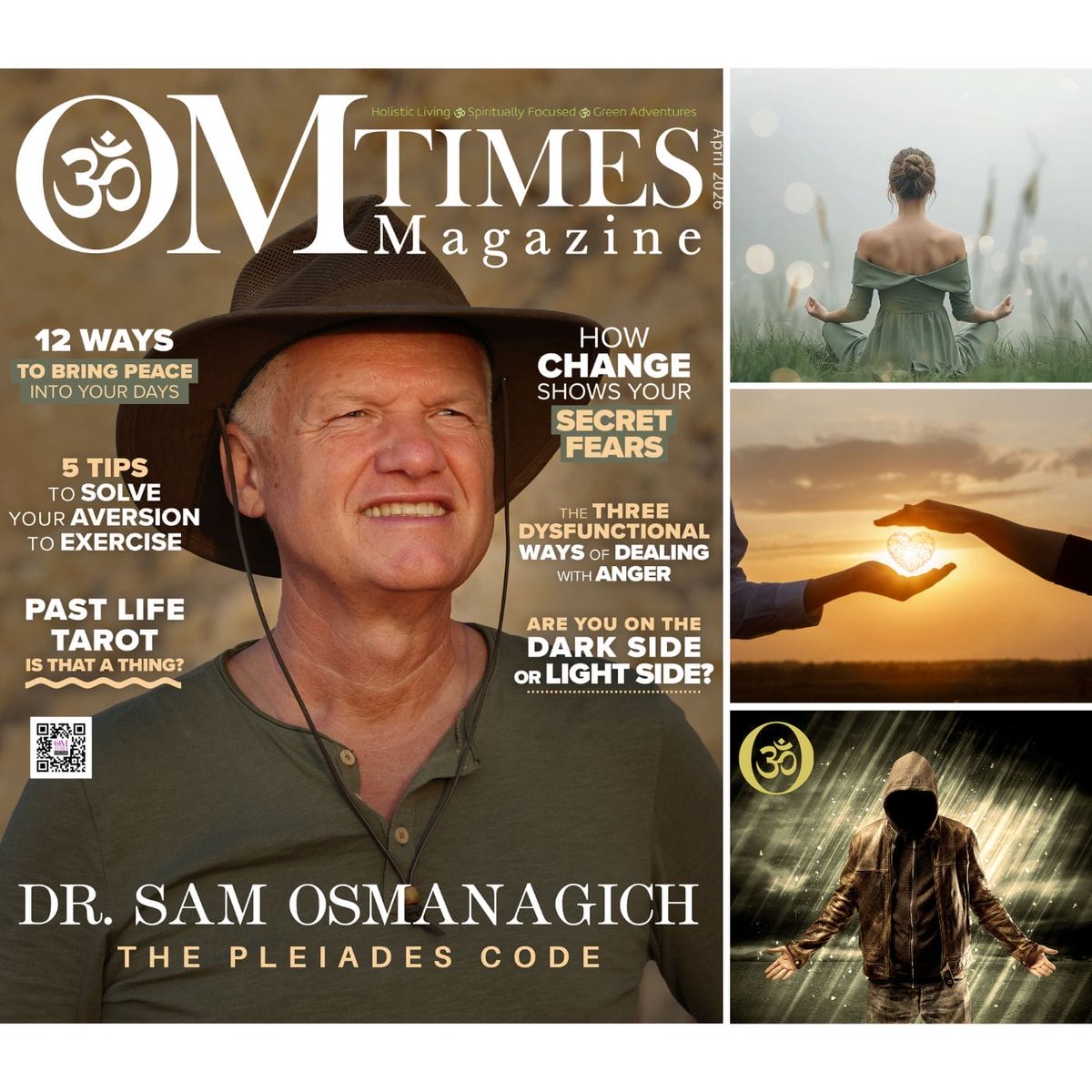 OMTimes Magazine April 2026 Edition with Dr. Sam Osmanagich dlvr.it/TS6D1p