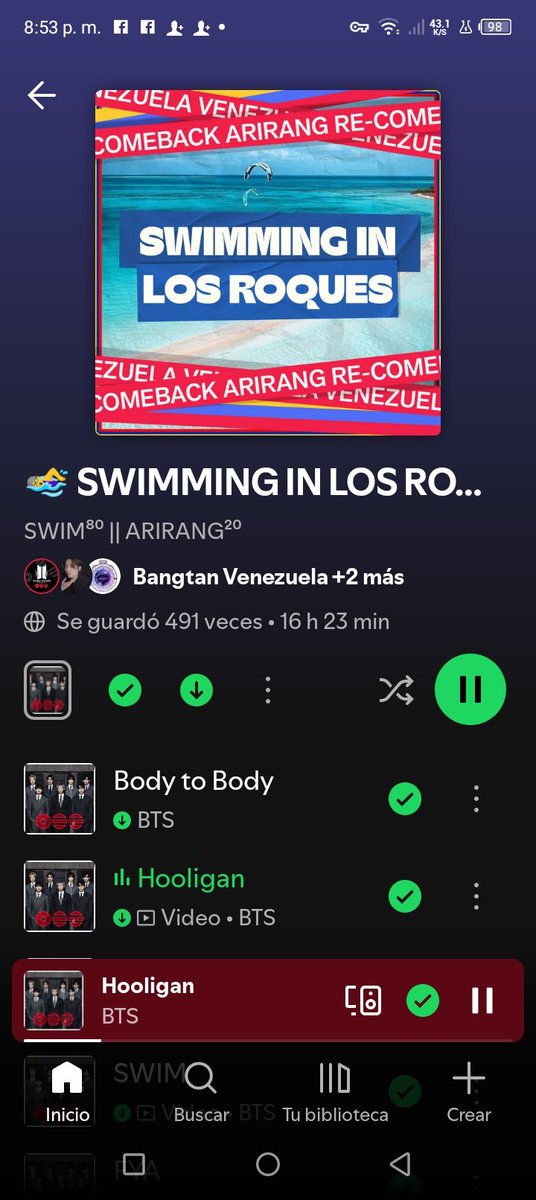 <a href="/zerooclock2708/">Zero o' clock stream Ve 🇻🇪</a> <a href="/BangtanVzla/">⟭⟬❤️Bangtan Venezuela | Fan base•⁷🇻🇪</a> <a href="/bulletproofve/">Bulletproof Streaming Club 🇻🇪</a> <a href="/BTSarmyvzla/">ʙᴛꜱ ᴀʀᴍʏ ᴠᴇɴᴇᴢᴜᴇʟᴀ</a> <a href="/BTSVenezuela_/">BTS VENEZUELA ⁷💜</a> <a href="/TheMShopfanbase/">@tmsfb_vzlaot7</a> #ARMYVenezuela  #RECOMEBACK_ARIRANG #BTS_ARIRANG #방탄소년단