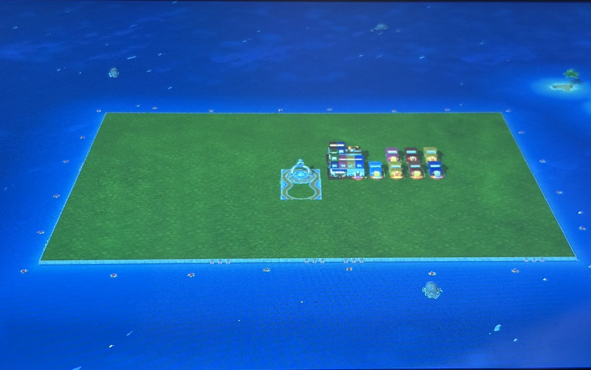 これはｵｻﾚな島が作りたいが故に全てを一旦更地と化した自島