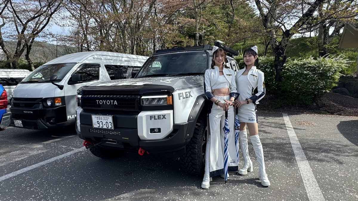 FLEX_PR's tweet image. ラリーチャレンジ八ヶ岳茅野
スタートです。
#flex #flexshowaikawaracing #哀川翔　#え投票　#orc