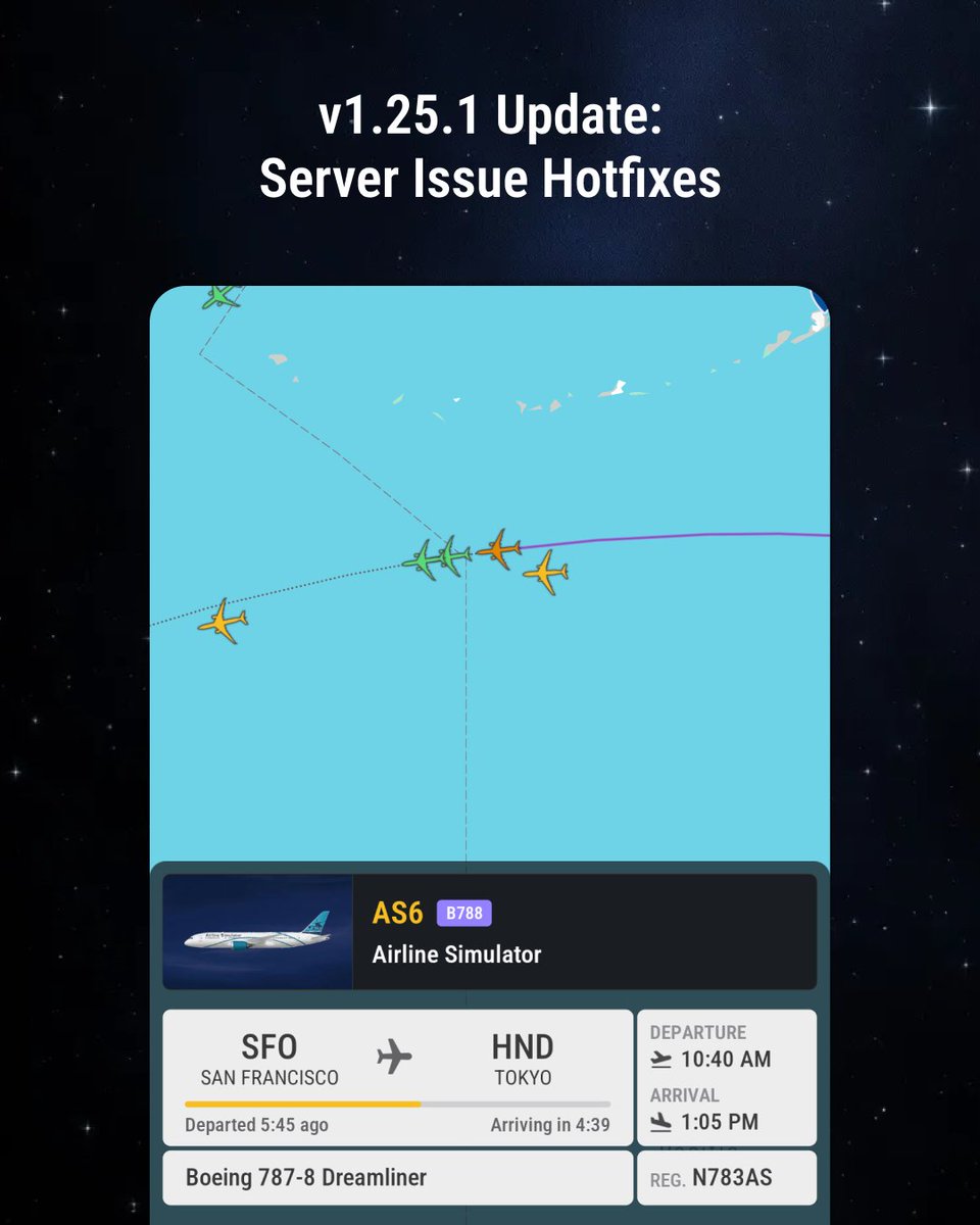 Airline Simulator tweet media