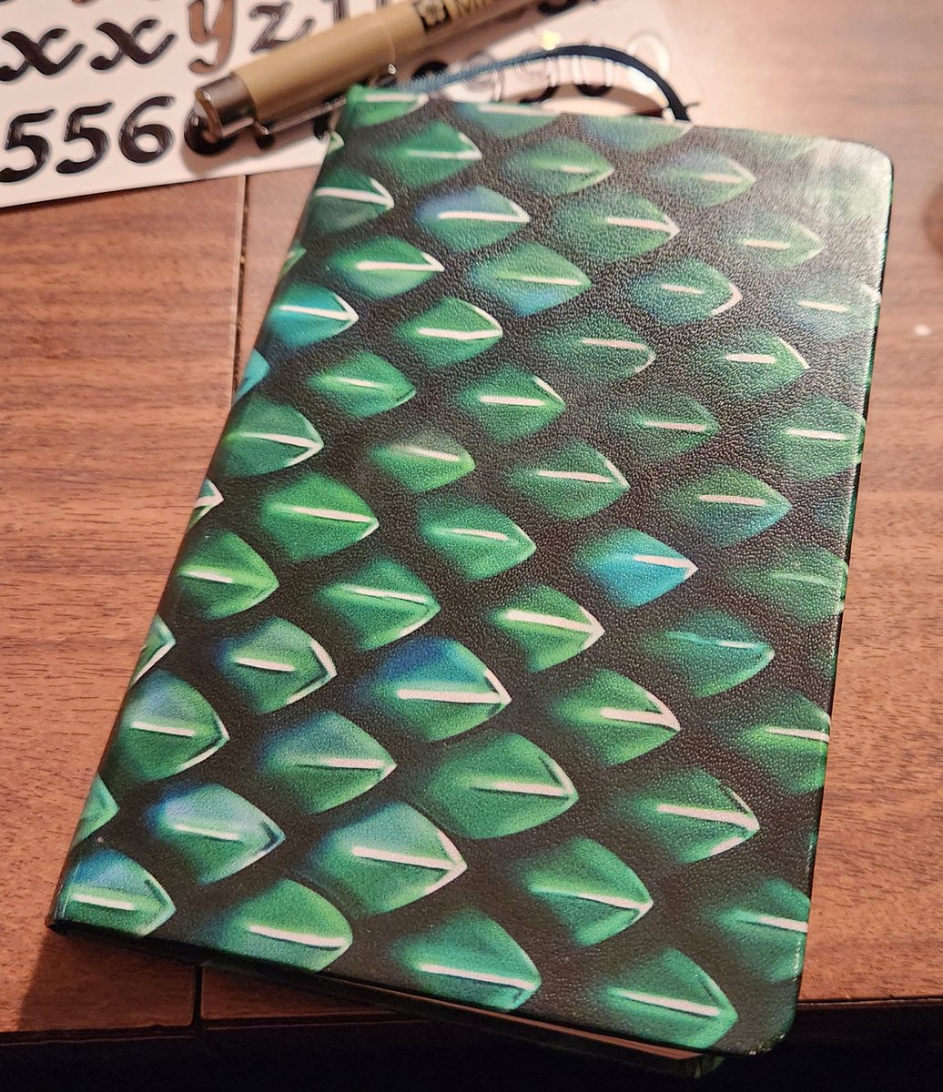 LinJieNi's tweet image. [🧵Bullet Journal - 2027]

It's that time of year again. ✨️

Leuchtturm ran out of green A6, so Etsy stepped up:
etsy.com/listing/174935…

I love this BJ and can't wait to start this project! 🐲💕

#BulletJournal #bujo #planner