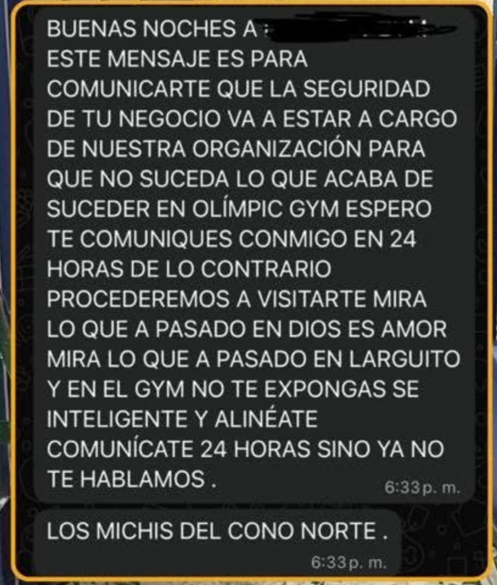Y mientras ustedes siguen pensando en querer cambiar presidentes como pan de cada día, las extorsiones no se detienen: