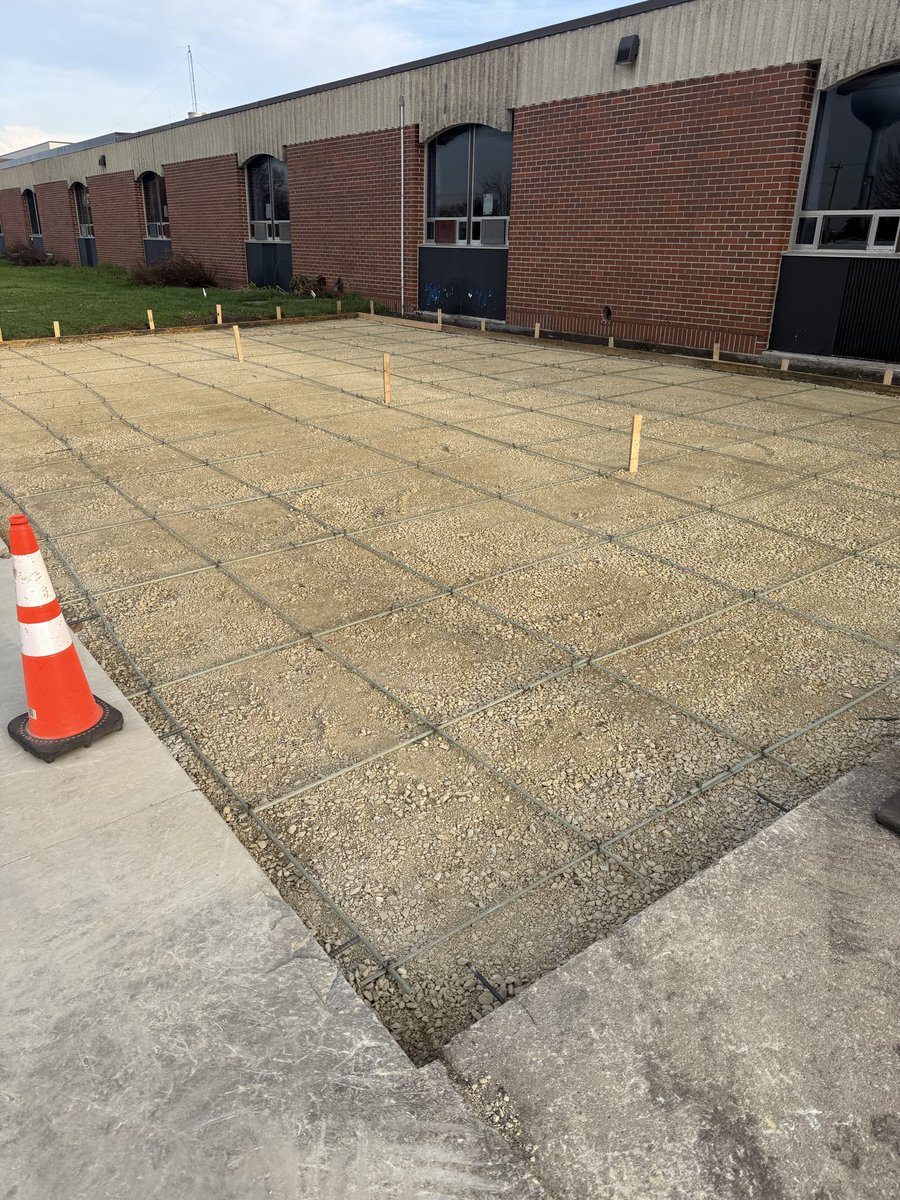 BizMathGuy's tweet photo. Big things taking shape at The Grove! 
Huge thanks to Morris Concrete for getting the space prepped and ready for the next step—pouring concrete. The foundation is set, and we’re one step closer to bringing this vision to life! Stay tuned… #BuildingSomethingGreat @ByronMSBears https://t.co/wEMj1CEBaJ