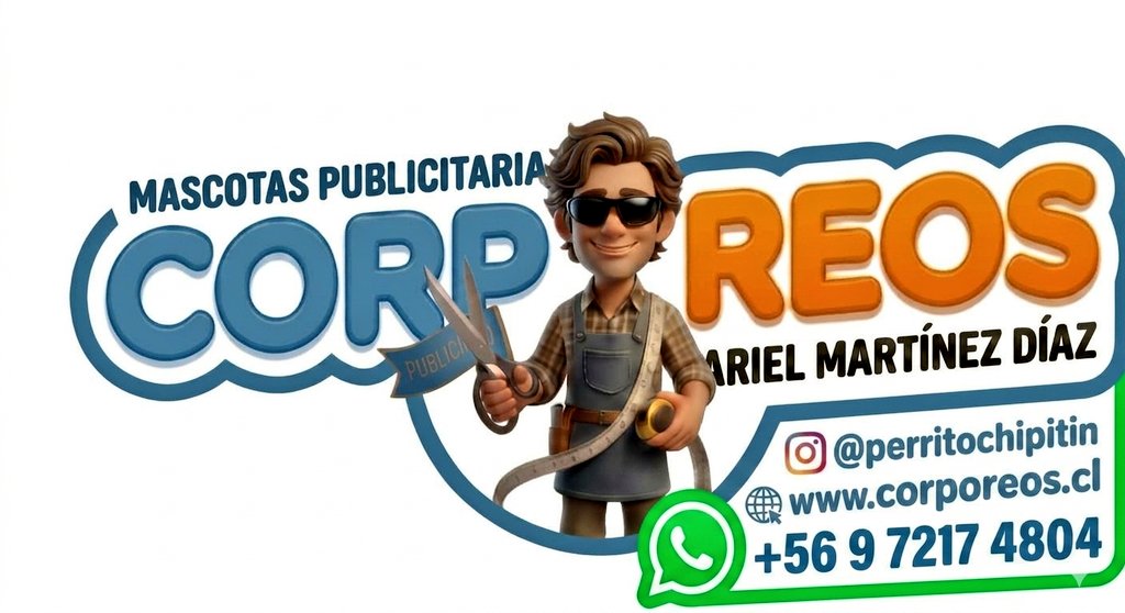 PerritoChipitin's tweet photo. Mascotas Publicitarias Corpóreos 
Ariel Martínez Díaz 
@arielmartinezd_corporeos  @perritochipitin 
Sitio web: https://t.co/Ku1BX0RDDU 
WhatsApp +56972174804 

Diseño y creación  de #Corporeos Animados y Publicitarios 
 #mascotCostume #creación #TallerDeCorporeos https://t.co/HLAZkZ2ja7