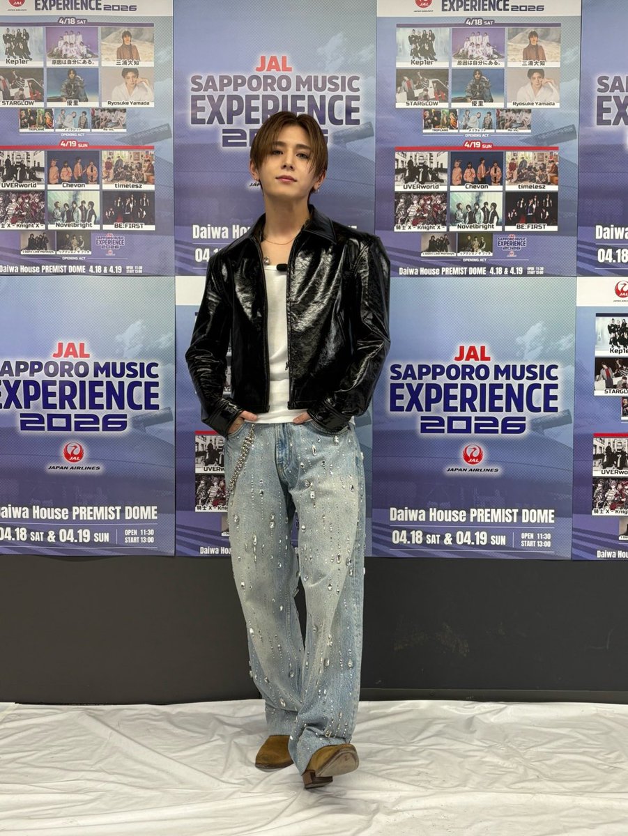 yuki06jump's tweet photo. #SMEX2026
息子と参戦🥰
2年ぶりの山田くん、、大好きなセンター分けだったしトロッコ近くまで来てくれてほんとに幸せな時間だった🥹現実が辛い😭
次はHey!Say!JUMPで会いたいな、、🥹
札幌に来てくれてありがとう♡
#RyosukeYamada https://t.co/quLJ2L9aB8