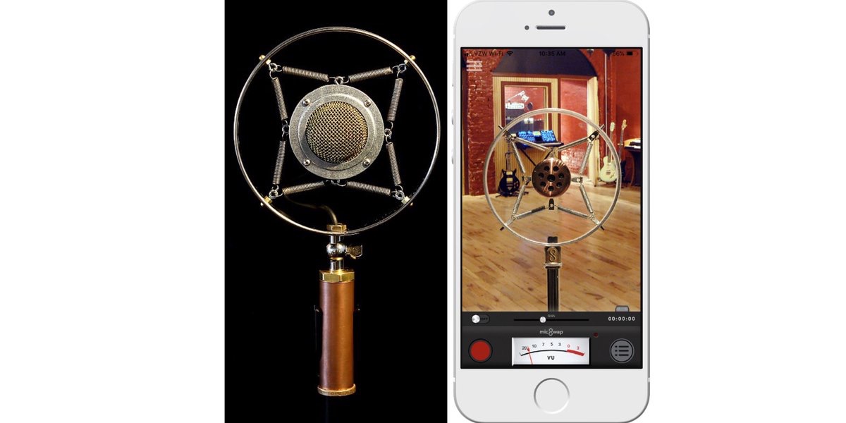 VideoMasterApp's tweet image. Get that old time sound with this dynamic mic from the 1930's. Try it in MicSwap, MicSwap Video or MicSwap MultiTrack! 👍 itunes.apple.com/developer/futu…  #Bluegrass #Country #Music