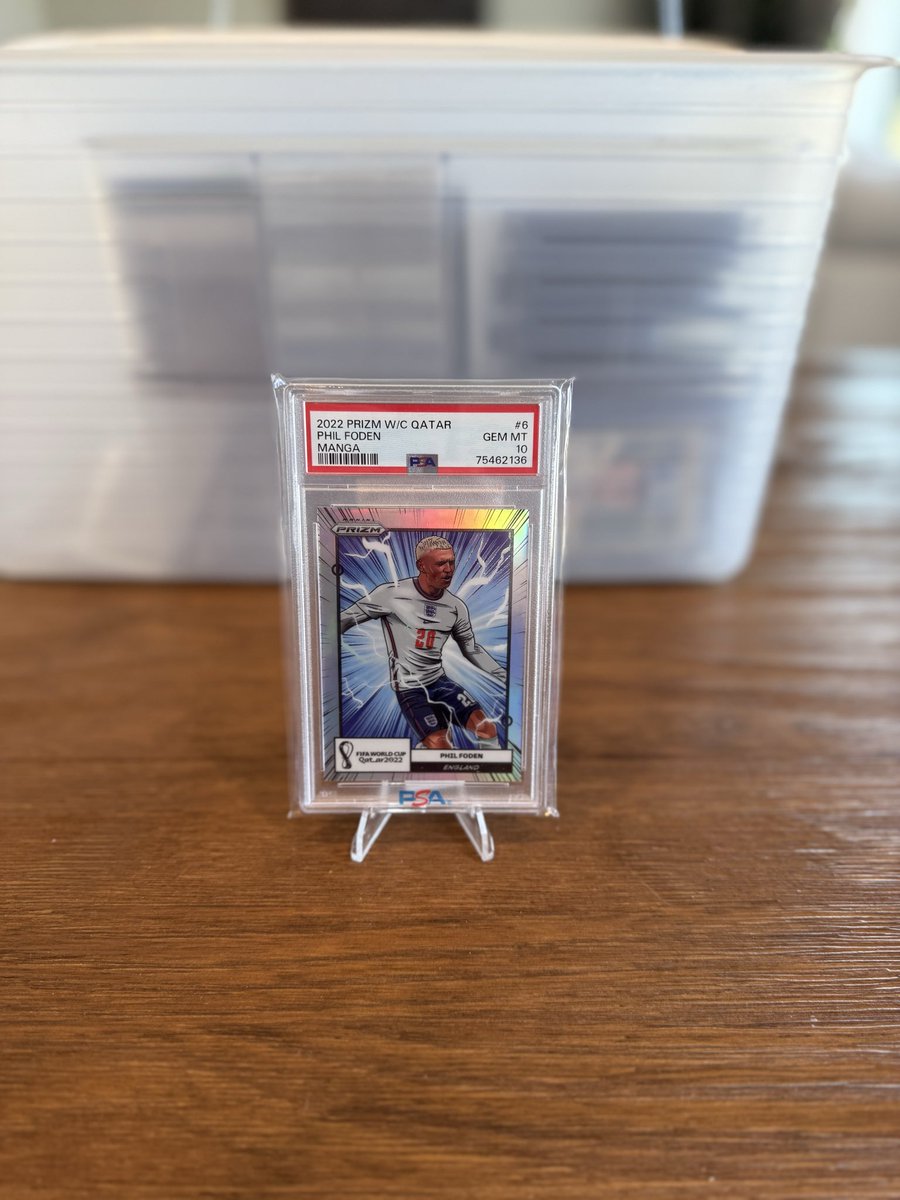 PureContender's tweet image. @CardPurchaser - With the 2026 World Cup coming up, it was unfortunately time to cash out on my 2022 Panini Prizm World Cup collection of Manga case hits.

#topps #panini #worldcup