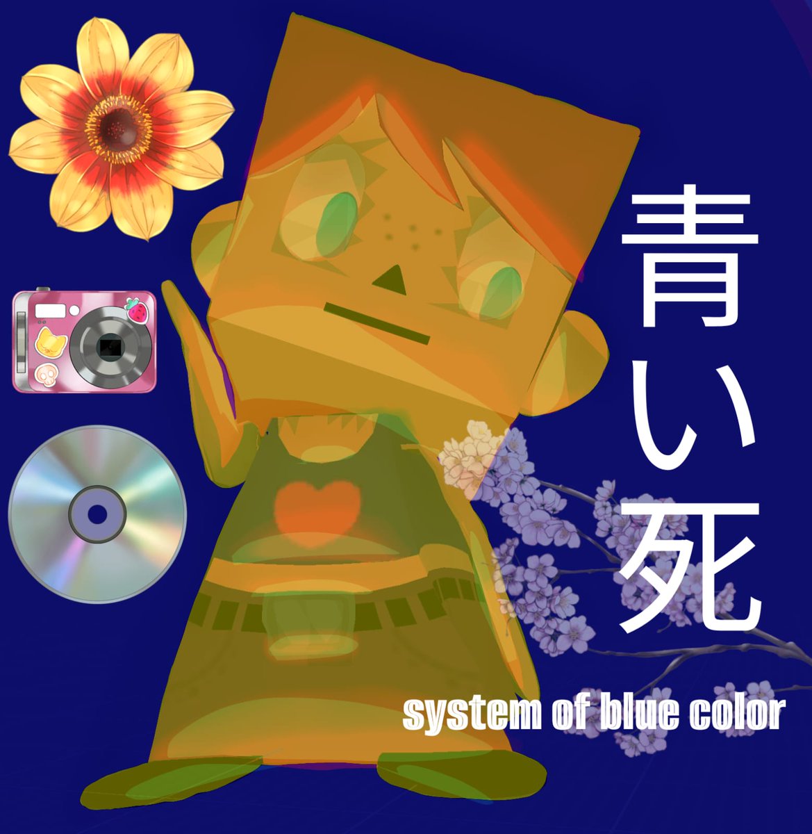 Blueeyedruby's tweet image. I got bored so i made some 3D renders using the lost qualia models #gregoryhorrorshow #3D #3Dart #art #fanart #ghs #3Drender #render