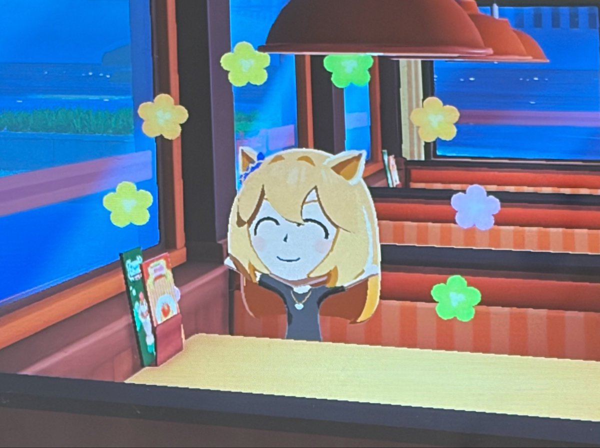 mobuuma's tweet photo. ブリッジコンプちゃんinトモコレ🏝️
昨日トモコレを購入、コンプちゃんを一番に島に招待しました♫
コンプちゃんが友達と遊んだり、気ままに楽しく生活する姿を好きなだけ眺められるとは…❣️
すっごく幸せです︎〜💕︎︎
 #モブウマ娘 https://t.co/jymqBHSvrF