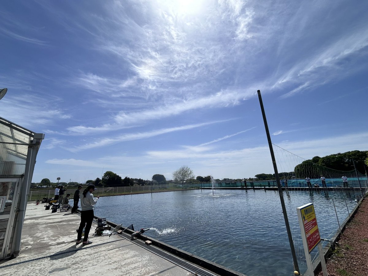 ParkOyama's tweet photo. おはようございます☀️今日も微風でポカポカ快適、釣り陽気〜🌸
🐟各池への放流も完了しました❗️
各池、あきございますので午後からもどうぞご来園くださいませ〜✨️

 #小山遊水園  #遊水園 https://t.co/nuRI89g2mt