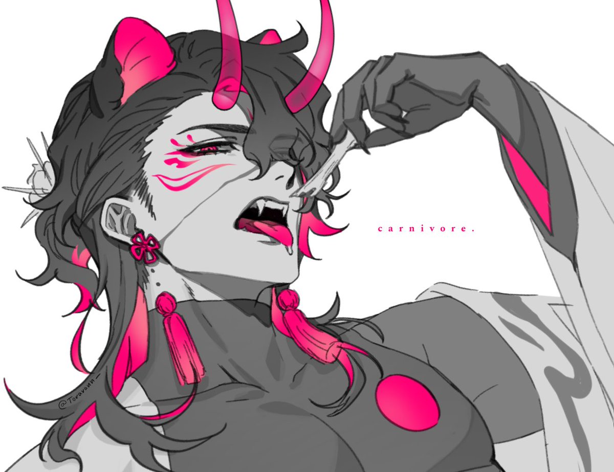 i promised to draw more male malice #illustora