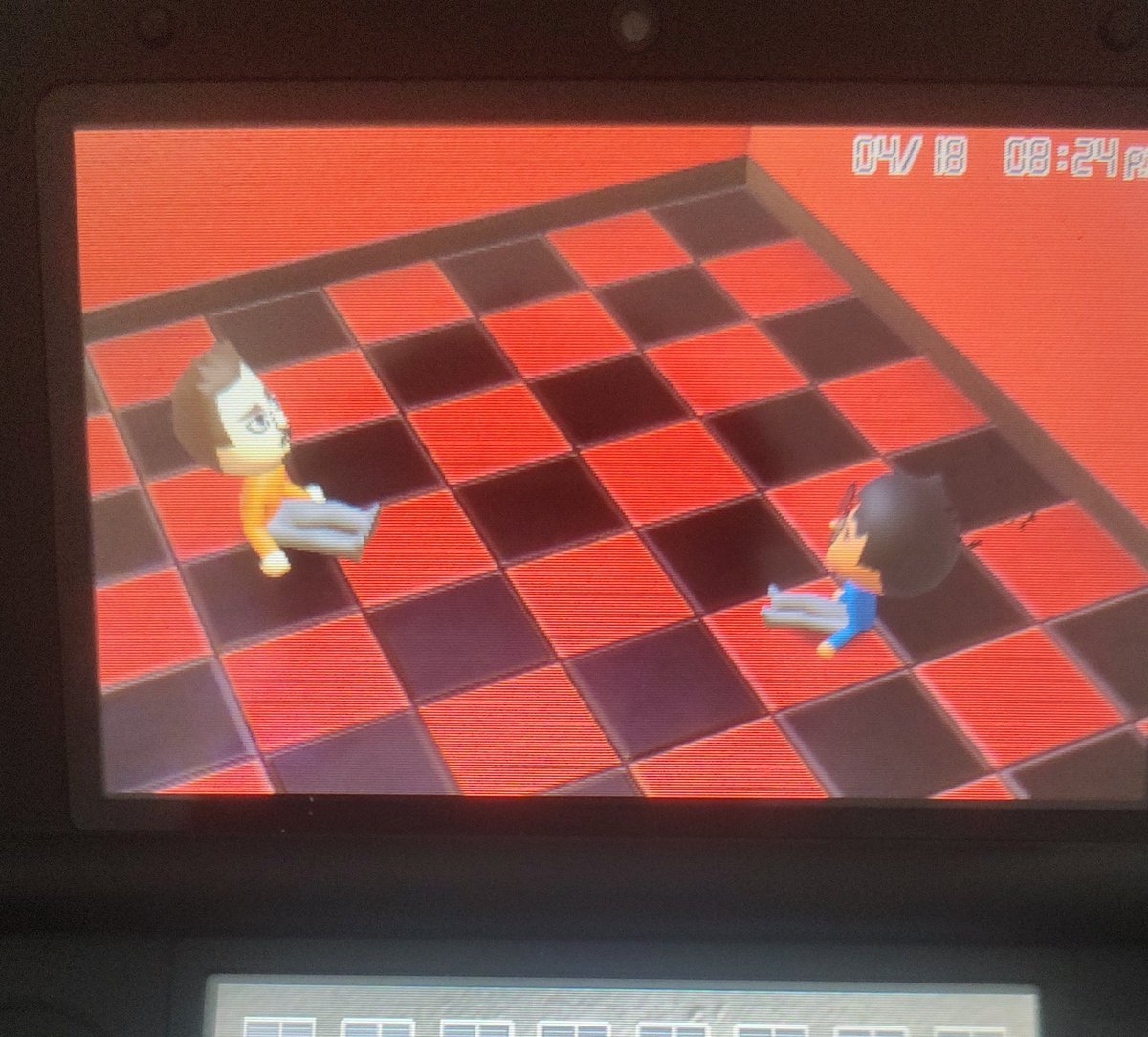 Kayzinhoz's tweet photo. @mnhovamp eu tadinho jogando a versão de 3ds https://t.co/Us5rVFd2zm