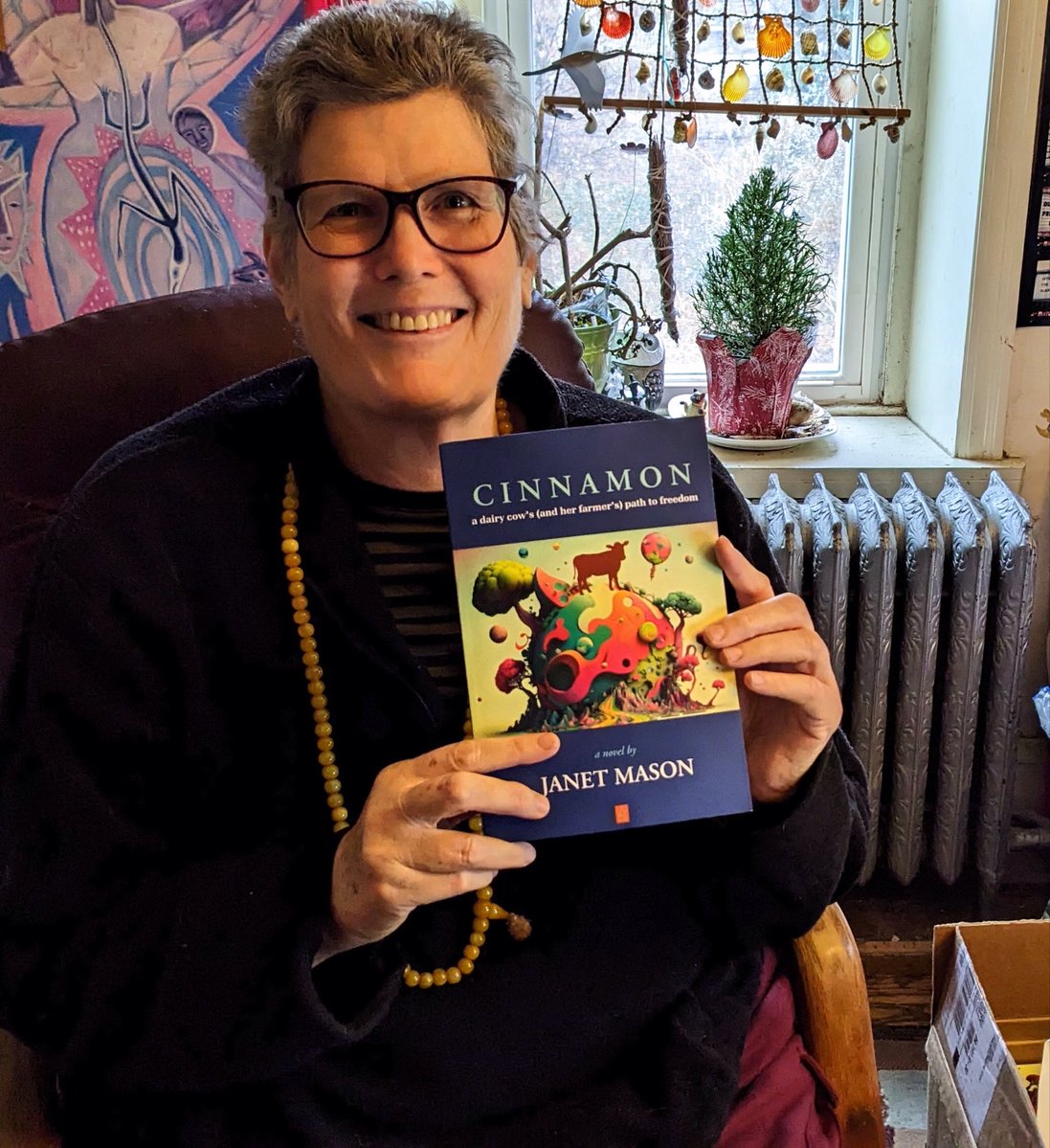 amusejanetmason's tweet image. CINNAMON, another intelligent cow (with Veronika)--reasons to #go vegan #amreading
She made me feel good about myself, not bad. She was truly a friend, and a true friend was hard to find.
wix.to/iwBSpeA