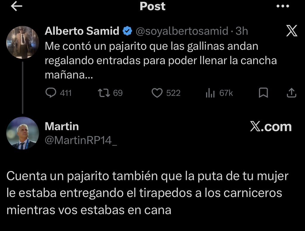 Jajajsjajajaja me parece que el pajarito se fue al carajo con todo lo que contó