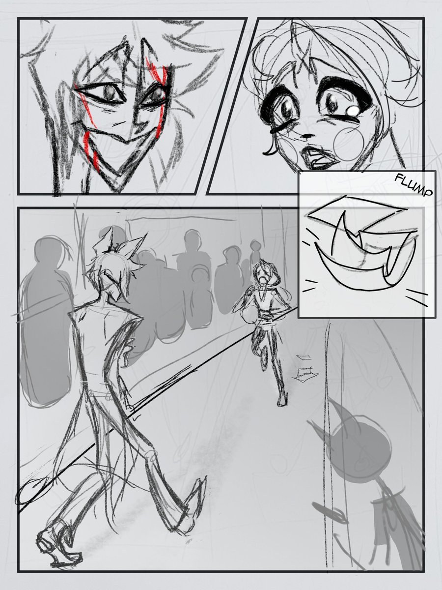 Nia_699's tweet photo. I’ve only drawn sketches for this part of the fanfic so far because I was trying to work faster, but there were some circumstances. I wanted the work to be high quality 💔
I’ll probably finish it next week.
#charlastor #radiobelle https://t.co/m2hwmvuuLm
