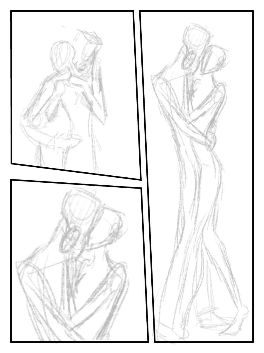 I’ve only drawn sketches for this part of the fanfic so far because I was trying to work faster, but there were some circumstances. I wanted the work to be high quality 💔
I’ll probably finish it next week.
#charlastor #radiobelle