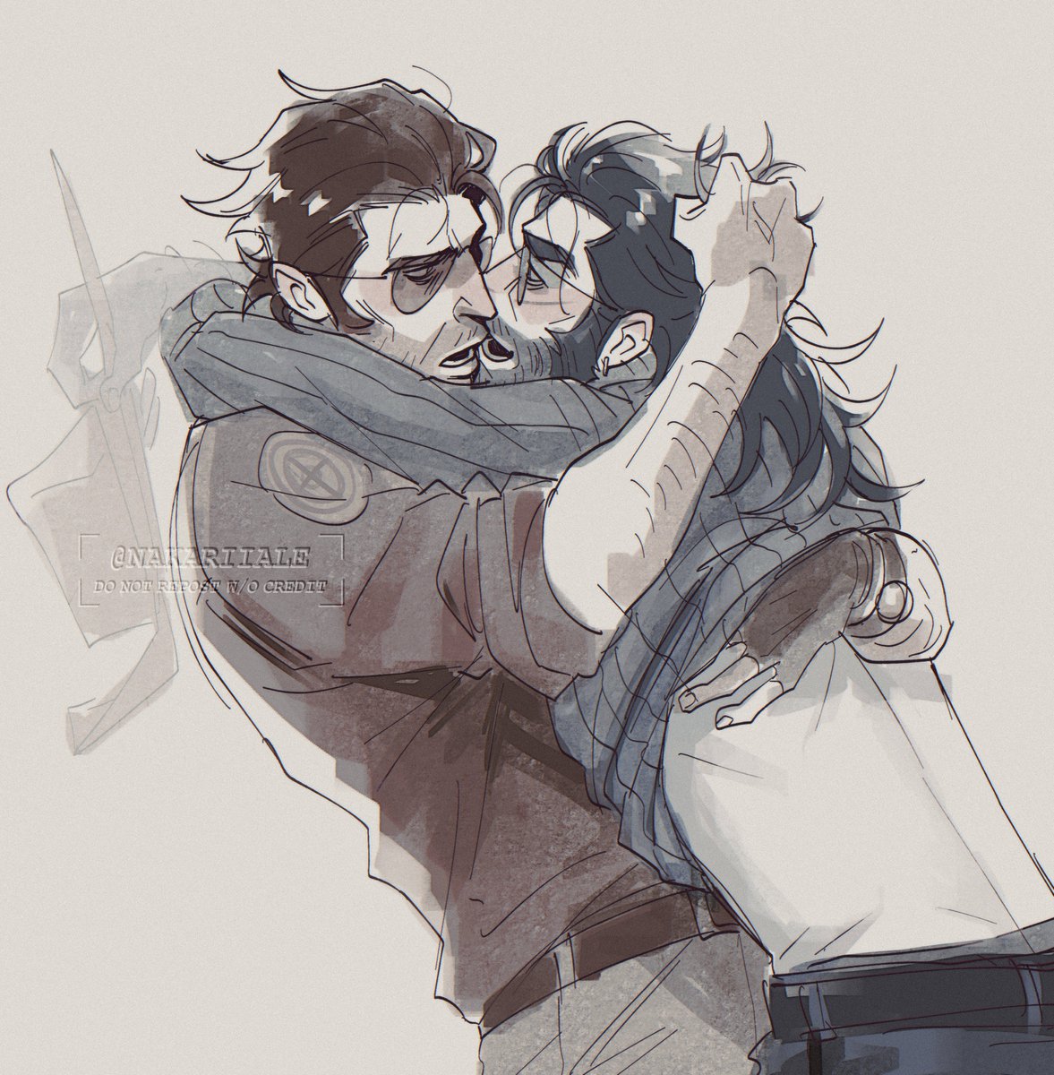 NakariiaLe's tweet image. least heated snipers duel #snipercest #tf2