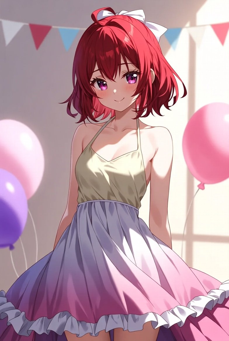 LoveLL0209's tweet image. GrokAIに生成した真姫ちゃん、プロンプトがめちゃくちゃでした、これが最終的な最も似てる(還原度最大)のものを…
#lovelive
#GrokAI 
#AIイラスト 
#西木野真姫生誕祭2026 
#西木野真姫誕生祭2026